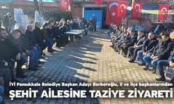 İYİ Parti’den Şehit Ailesine Taziye Ziyareti