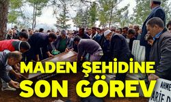 Maden Şehidine Son Görev