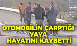 Otomobilin çarptığı yaya hayatını kaybetti