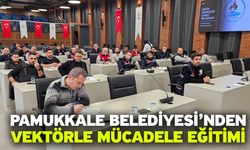 Pamukkale Belediyesi’nden Vektörle Mücadele Eğitimi