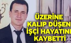 Üzerine Kalıp Düşen İşçi Hayatını Kaybetti