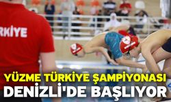Yüzme Türkiye Şampiyonası Denizli'de başlıyor