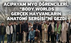 Acıpayam MYO Öğrencileri, “Body Worlds: Gerçek Hayvanların Anatomi Sergisi”ni Gezdi