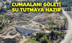 Cumaalanı Göleti Su Tutmaya Hazır