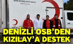 Denizli OSB’den Kızılay’a Destek