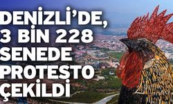 Denizli’de, 3 Bin 228 Senede Protesto Çekildi