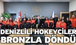 Denizlili hokeyciler bronzla döndü