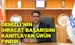 Denizli’nin İhracat Başarısını Kanıtlayan Ürün: Fındık