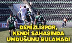 Denizlispor, Kendi Sahasında Umduğunu Bulamadı