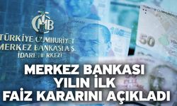 Merkez Bankası yılın ilk faiz kararını açıkladı