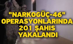 "Narkogüç-46" Operasyonlarında 201 şahıs yakalandı