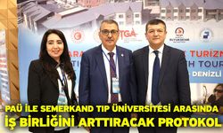 PAÜ ile Semerkand Tıp Üniversitesi Arasında İş Birliğini Arttıracak Protokol