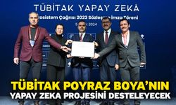 TÜBİTAK Poyraz Boya’nın Yapay Zeka Projesini Desteleyecek