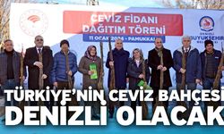 Türkiye’nin Ceviz Bahçesi Denizli Olacak