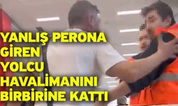 Yanlış Perona Giren Yolcu Havalimanını Birbirine Kattı