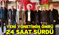 Yeni yönetimin ömrü 24 saat sürdü