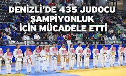 Denizli’de 435 Judocu Şampiyonluk İçin Mücadele Etti