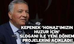 Kepenek 'Honaz'ımızın huzur için' sloganı ile yeni dönem projelerini açıkladı!