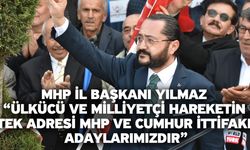 MHP İl Başkanı Yılmaz “Ülkücü ve milliyetçi hareketin tek adresi MHP ve Cumhur İttifakı adaylarımızdır”