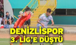 Denizlispor 3. Lig’e düştü