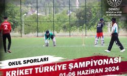 Kriket Küçükler Türkiye Şampiyonası Denizli'de başlıyor