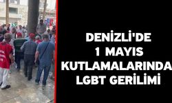 Denizli'de 1 Mayıs kutlamalarında LGBT gerilimi