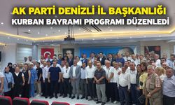AK Parti Denizli İl Başkanlığı Kurban Bayramı Programı Düzenledi