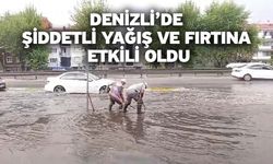 Yağış nedeniyle ulaşımda aksamalar oldu, fırtına ağaçları devirdi