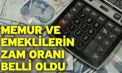 Memur ve emeklilerin zam oranı belli oldu