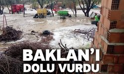 Baklan’ı Dolu Vurdu