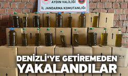 Denizli'ye Getiremeden Yakalandılar