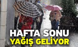 Hafta Sonu Yağış Geliyor