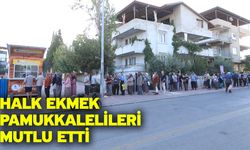 Halk Ekmek Pamukkalelileri Mutlu Etti