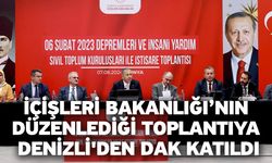 İçişleri Bakanlığı’nın Düzenlediği Toplantıya Denizli'den DAK Katıldı