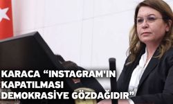 TBMM Başkanvekili Gülizar Biçer Karaca “Instagram'ın Kapatılması Demokrasiye Gözdağıdır”