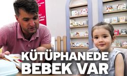 Kütüphanede Bebek Var