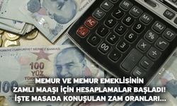 Memur ve memur emeklisinin zamlı maaşı için hesaplamalar başladı! İşte masada konuşulan zam oranları...