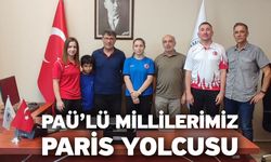 PAÜ’lü Millilerimiz Paris Yolcusu