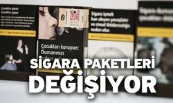 Sigara paketleri değişiyor