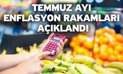 Temmuz ayı enflasyon rakamları açıklandı