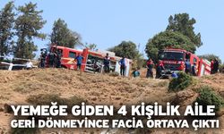 Yemeğe giden 4 kişilik aile geri dönmeyince facia ortaya çıktı