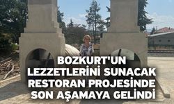 Bozkurt'un lezzetlerini sunacak restoran projesinde son aşamaya gelindi