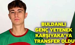 Buldanlı genç yetenek Karşıyaka'ya transfer oldu