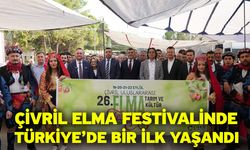 Çivril Elma Festivalinde Türkiye’de Bir İlk Yaşandı