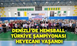 Denizli’de Hemsball Türkiye Şampiyonası heyecanı yaşandı