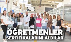 Öğretmenler, Sertifikalarını Aldılar