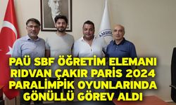 PAÜ SBF Öğretim Elemanı Rıdvan Çakır Paris 2024 Paralimpik Oyunlarında Gönüllü Görev Aldı