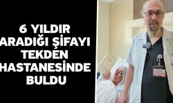 6 Yıldır Aradığı Şifayı Tekden Hastanesinde Buldu