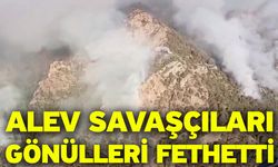 Alev savaşçıları gönülleri fethetti