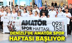 Denizli’de Amatör Spor Haftası başlıyor